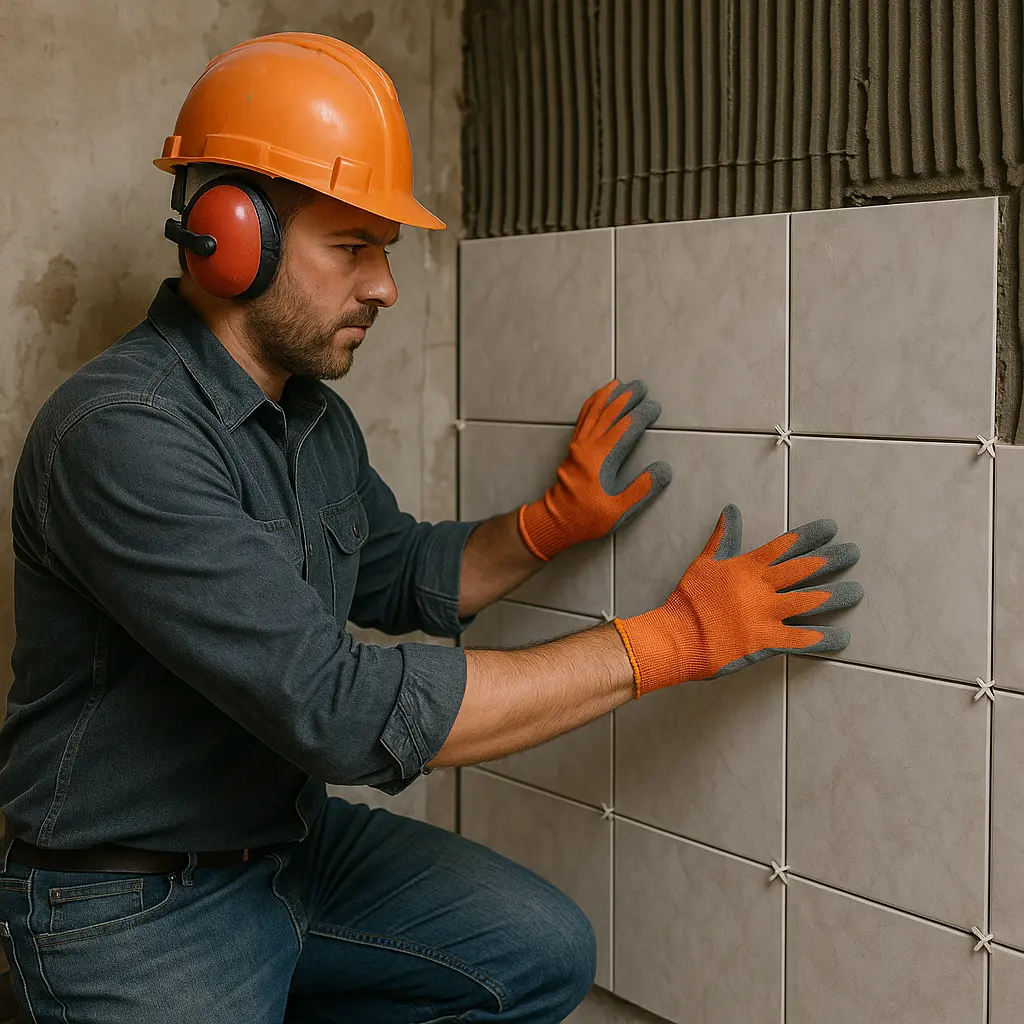 تركيب البلاط والسيراميك